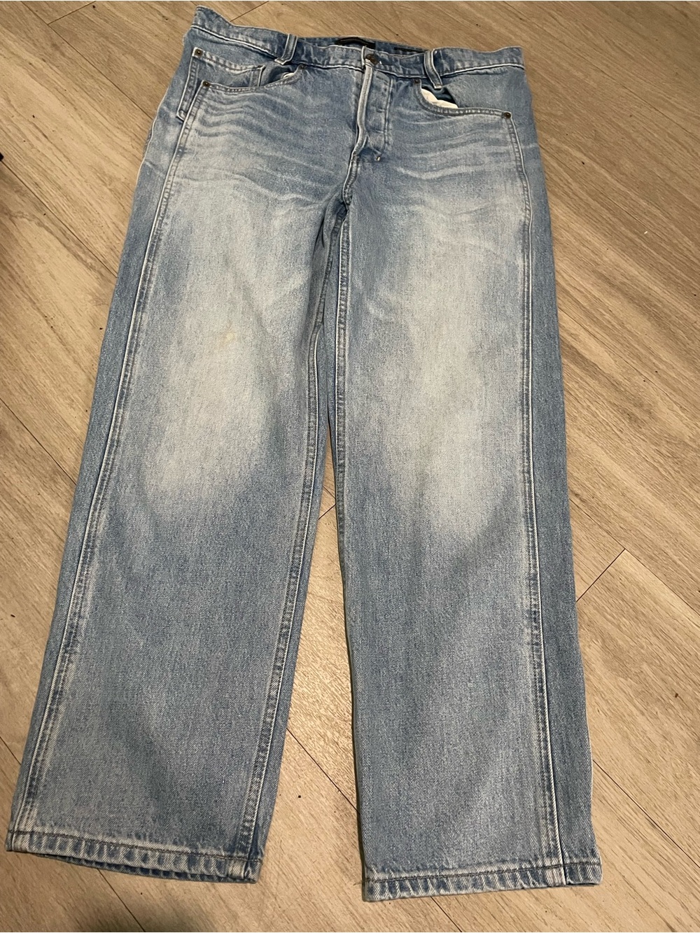 Banana Republic Light Blue Women's Straight-Leg Jeans